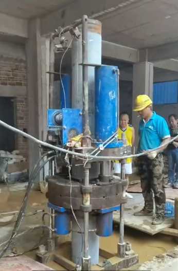 东营垦利县静压桩加固