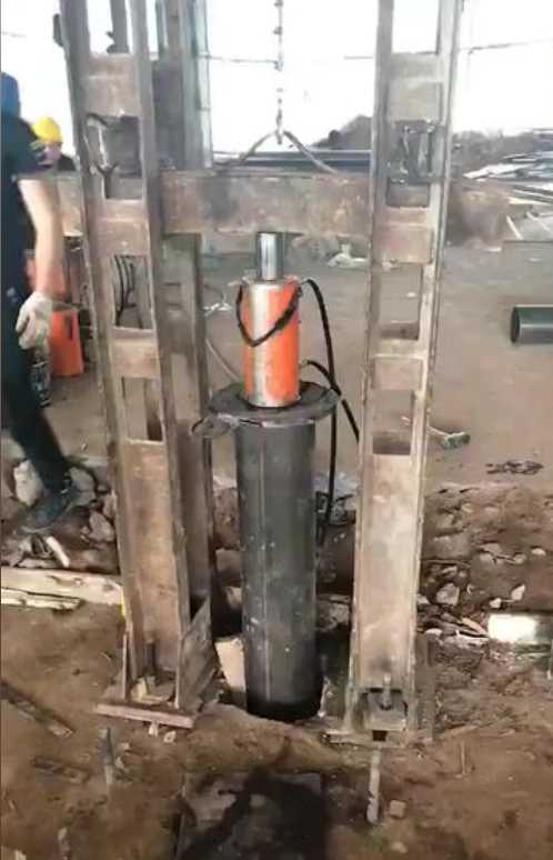 东营垦利县钢管桩加固