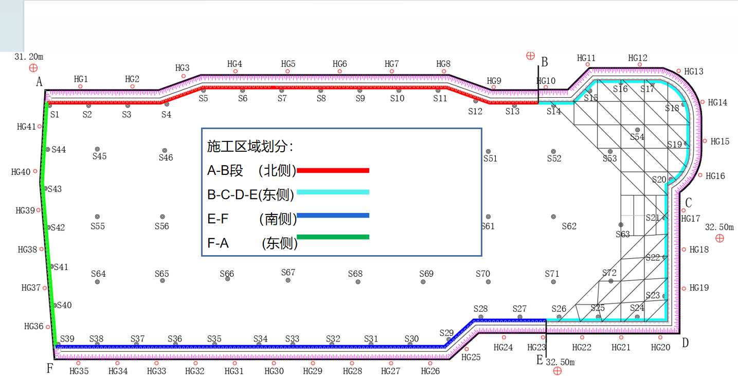 东营垦利县基坑支护设计