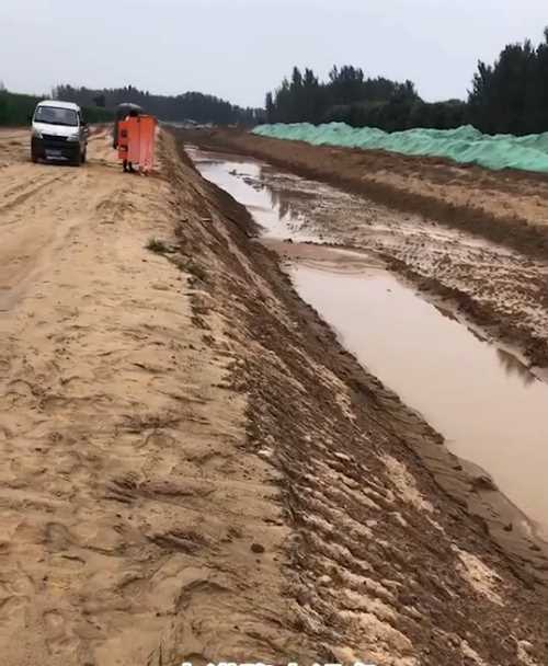 东营垦利县河道降水