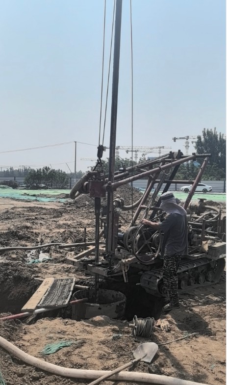 东营垦利县工地打井